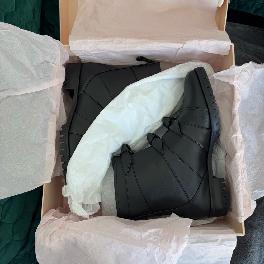 Alexandre Birman Lolita Waterproof Bootie 15 Black - Picture 11 of 13